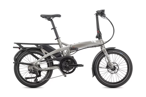 Tern Vektron S10 G3 färg silver sida kompakt elcykel