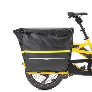 Tern tillbehör Storm Box cargo cykelväska monterad sida