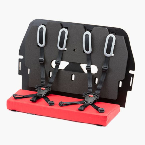 Riese Muller barnsäten med fempunktsbälten Child Seat Packster 60/80 Double