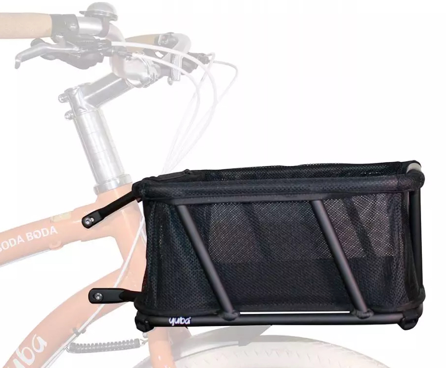 Yuba cykeltillbehör väska Bread Basket cover kit mesh monterad på cykel sida