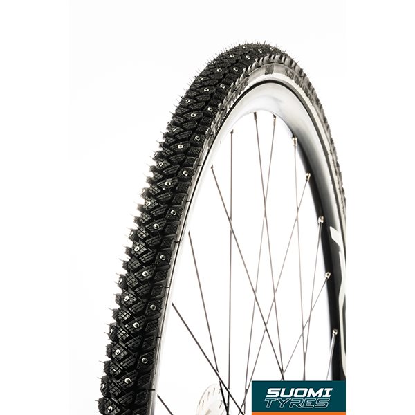 Suomi tyres dubbdäck Routa TLR W244 med reflexband