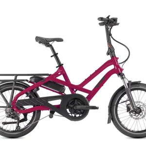 Tern HSD P10 Gen2 Dragonfruit longtail elcykel sida