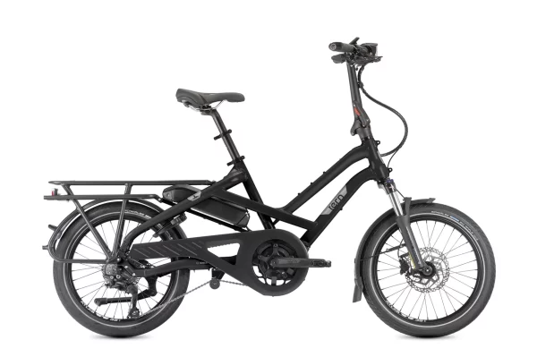 Tern HSD P10 Gen2 satin black longtail elcykel sida