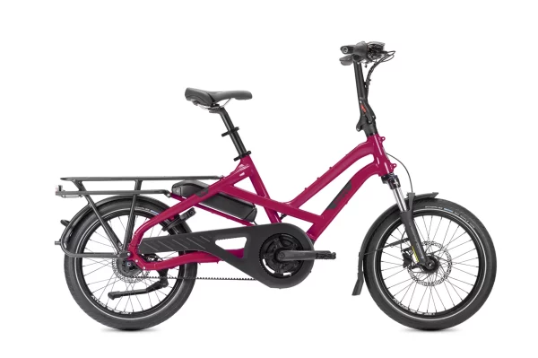 Tern HSD P5i Gen2 dragonfruit longtail elcykel sida