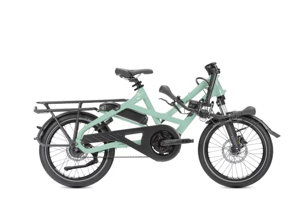 Tern HSD P5i Gen2 seabreeze longtail elcykel sida hopfälld