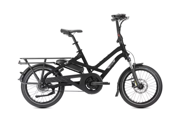 Tern HSD P5i Gen2 satin black longtail elcykel sida