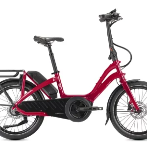 Tern NBD P8i red kompakt elcykel sida