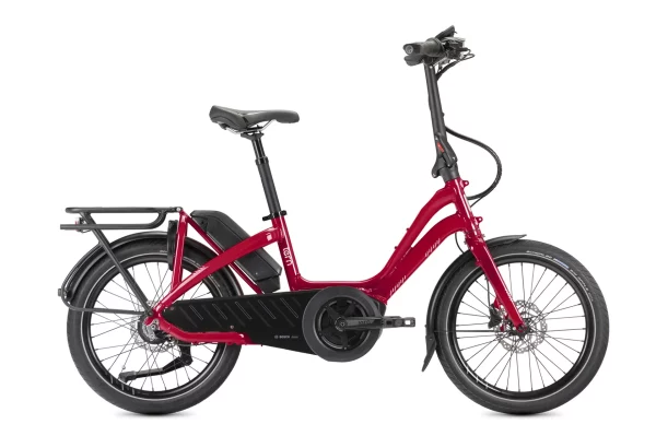 Tern NBD P8i red kompakt elcykel sida