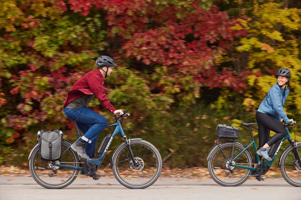 Trek elcyklar hos Elovelo. Elcykelbutik i Stokholm.