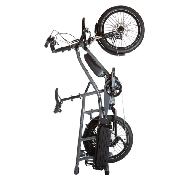 Fastrack Yuba Cargo Bikes elcykel lastcykel kan förvaras stående