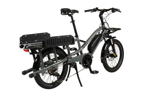 Yuba elcykel Fastrack Longtail produktbild bakifrån